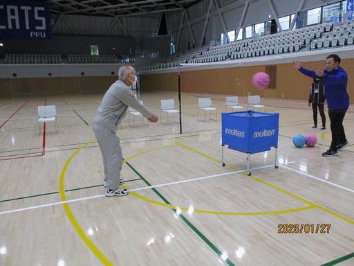 ソフトバレーボール体験