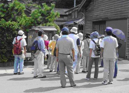 西田幾多郎出生地の石碑